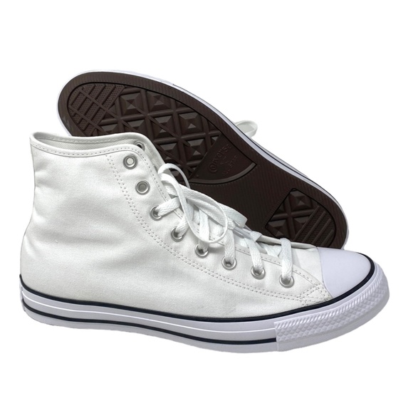 Converse Ctas High Top Shoes Skate Men Sneakers White Canvas Custom 152620C-WWW - Picture 3 of 8